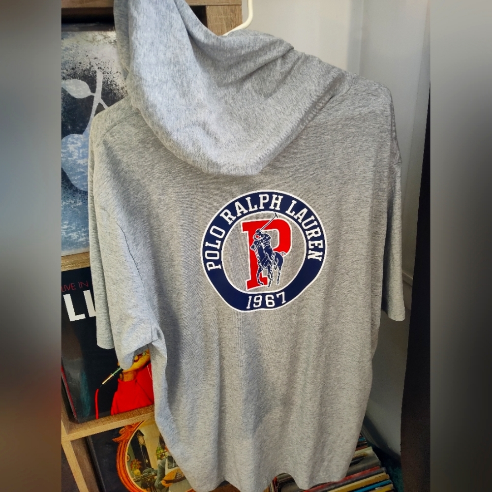 Rare Polo hooded tee XL NWT